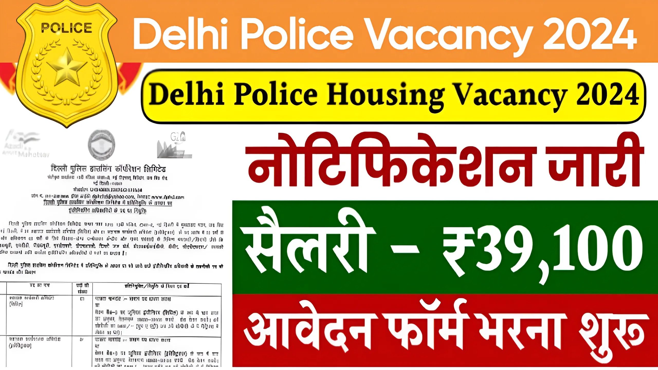 Delhi Police Bharti 2024
