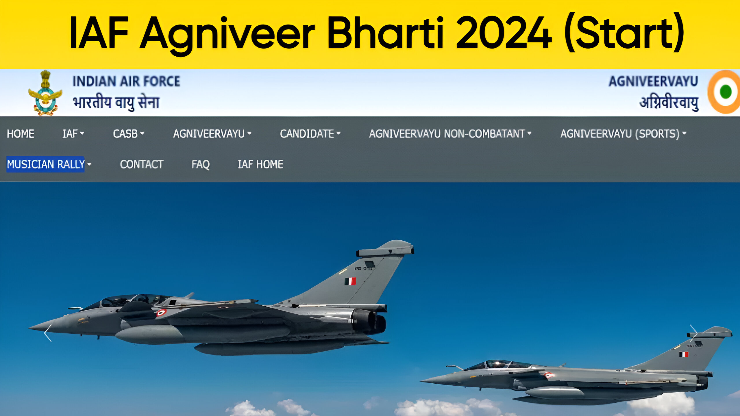 IAF Agniveer Bharti 2024